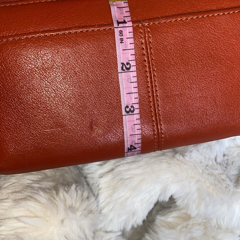 COACH ASHLEY LEATHER ZIP AROUND WALLET - Picture 12 of 12